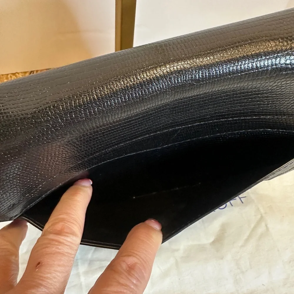 Rebecca Minkoff Black Leather Shoulder Bag - Picture 6 of 7